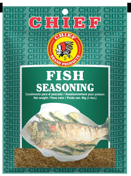 Chief Fish Seasoning, 1.4 Oz