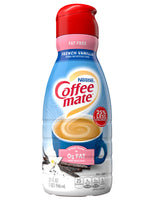 Coffeemate French Vanilla Fat Free Liquid Coffee Creamer, 32 Oz