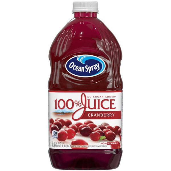 Ocean Spray Cranberry Juice (No Sugar), 64 Oz