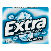 Extra Polar Ice Gum, 15 Sticks