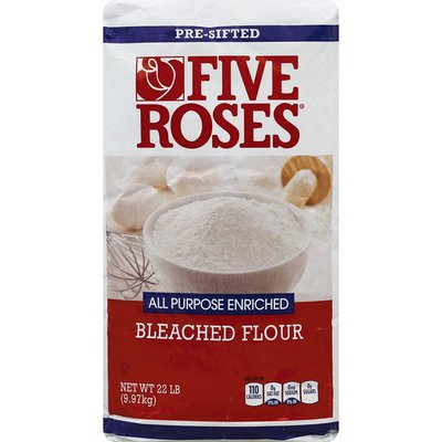 Five Roses All Purposed Enriched Flour, 22 Lb