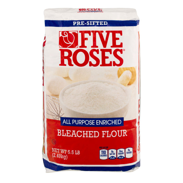Five Roses All Purpose Enriched Bleached Flour, 5.5 Lb