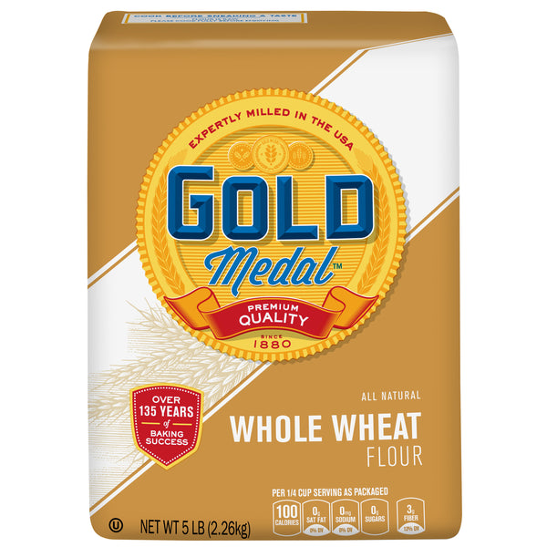 Gold Medal Whole Wheat Flour, 5 Lb