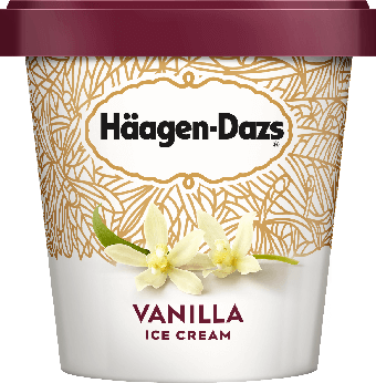 Haagen-Dazs Vanilla Ice Cream, 14 Oz
