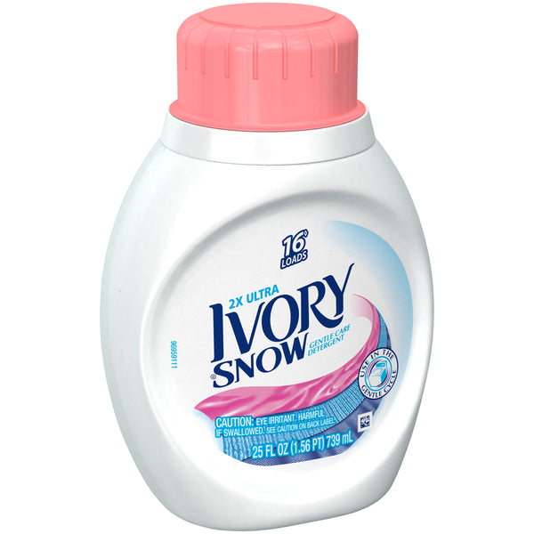 Ivory Snow Liquid Laundry Detergent, 25 Oz