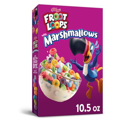 Kellogg's Froot Loops with Marshmallows, 10.5 Oz