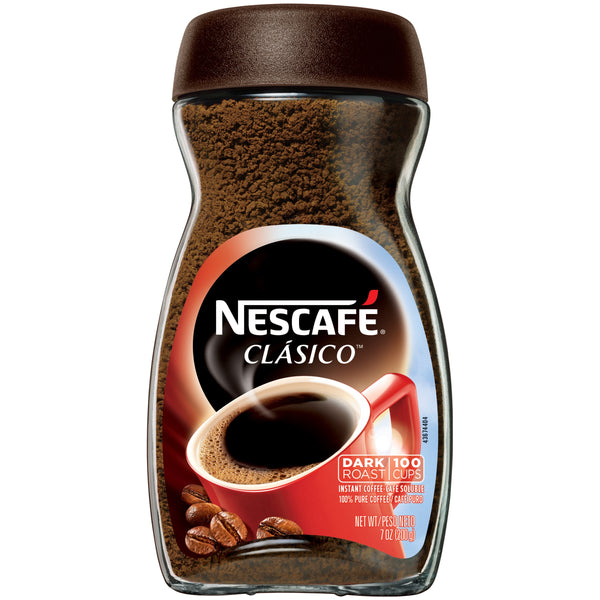 Nescafe Clasico Instant Coffee, 7 Oz