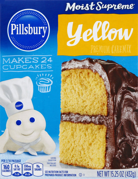 Pillsbury Yellow Premium Cake Mix, 15.25 Oz