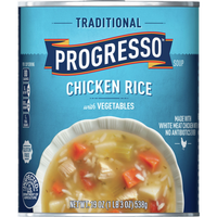 Progresso Chicken & Rice with Vegetables Soup, 19 Oz