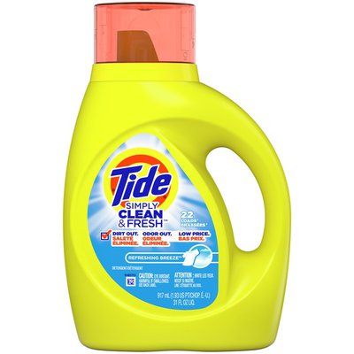 Tide Simply Clean & Fresh Detergent, 31 Oz