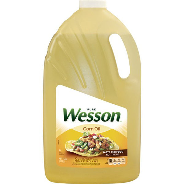Wesson Pure Corn Oil, 1 Gallon