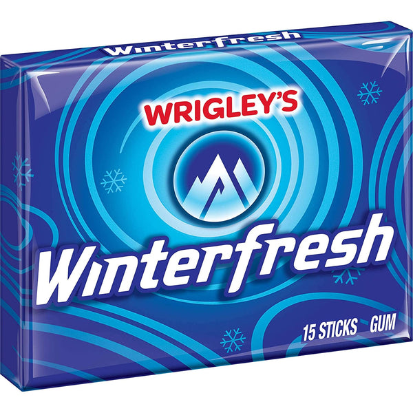 Wrigley's Winter Fresh Gum, 15 Sticks